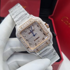 CARTIER ALL STONES WATCH