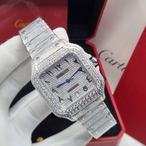 CARTIER ALL STONES WATCH