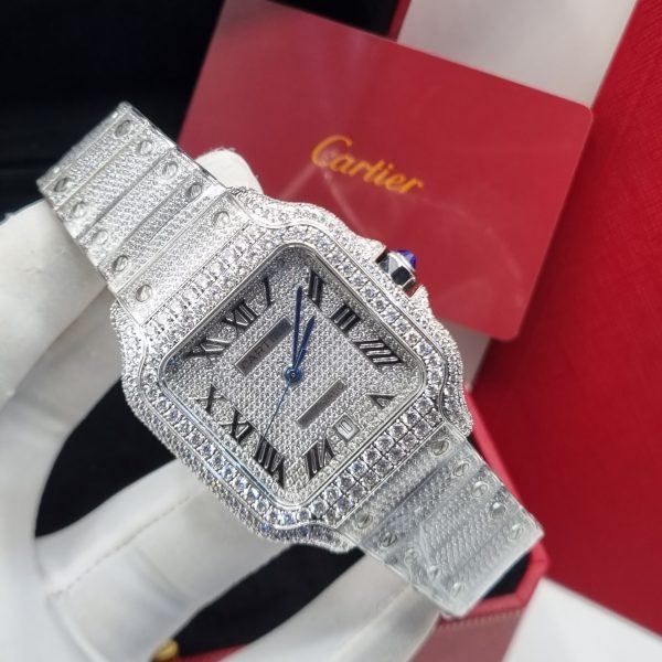 CARTIER ALL STONES WATCH
