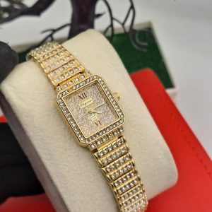 ELEYINA CHAIN STONE WRIST WATCHES