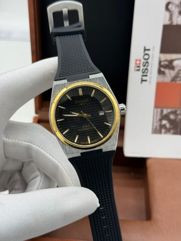 Tissot PRX Powermatic 80 – Two-Tone Gold & Stainless Steel Luxury Sports Watch